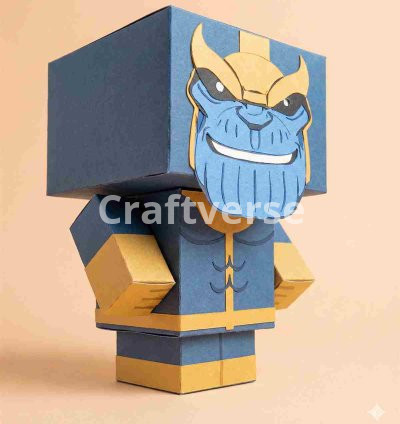 Superhero Legends 3D Papercraft Collection